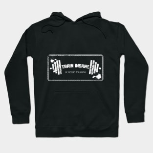 Train Insane Or Remain The Same 2 Hoodie